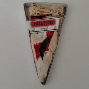 Pizza Socks Unisex nwot